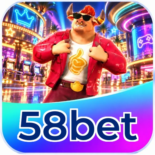 Logo 58bet Slots Premium Brasil